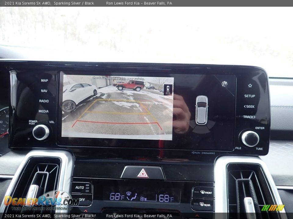 2021 Kia Sorento SX AWD Sparkling Silver / Black Photo #17
