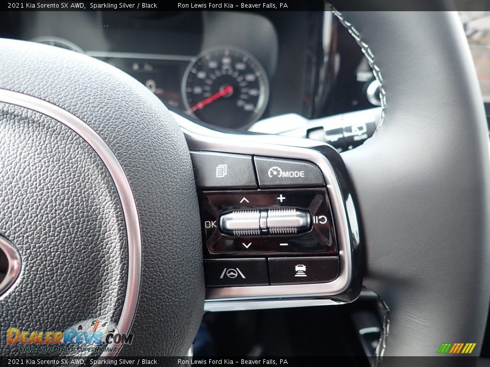 2021 Kia Sorento SX AWD Sparkling Silver / Black Photo #18