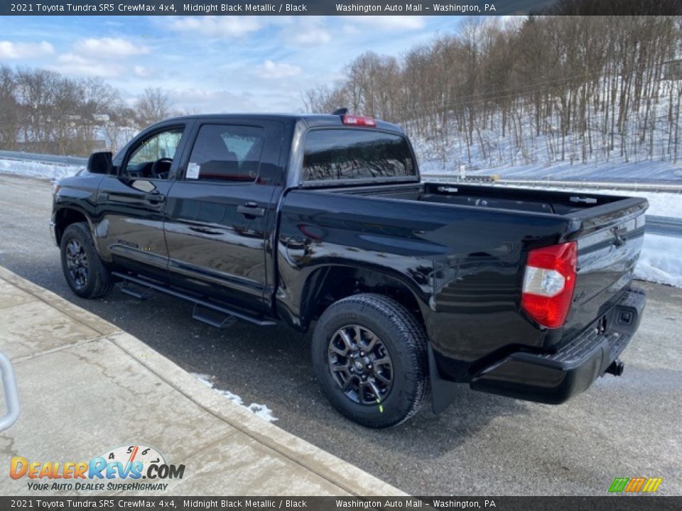 2021 Toyota Tundra SR5 CrewMax 4x4 Midnight Black Metallic / Black Photo #2