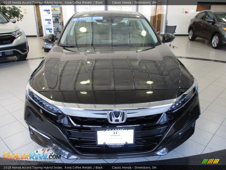 2018 Honda Accord Touring Hybrid Sedan Kona Coffee Metallic / Black Photo #2