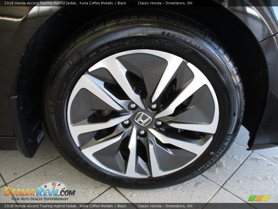 2018 Honda Accord Touring Hybrid Sedan Kona Coffee Metallic / Black Photo #5