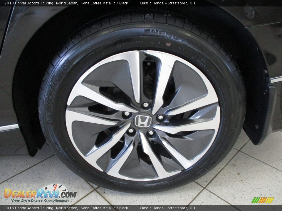 2018 Honda Accord Touring Hybrid Sedan Kona Coffee Metallic / Black Photo #11