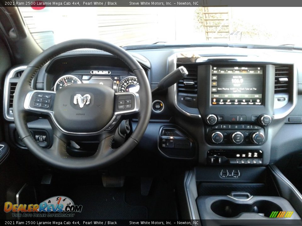 2021 Ram 2500 Laramie Mega Cab 4x4 Pearl White / Black Photo #19