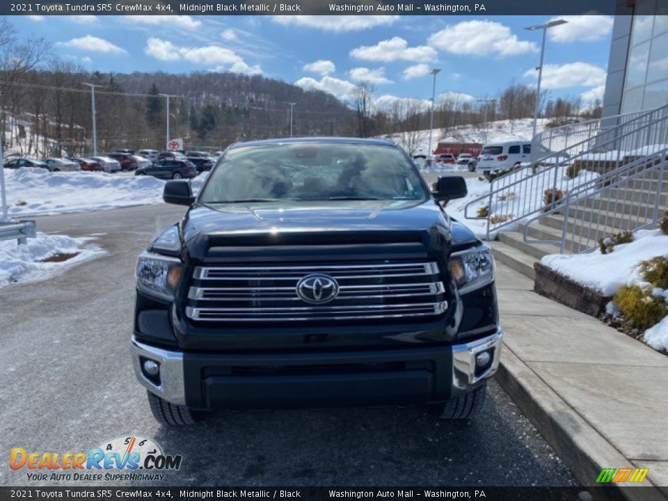 2021 Toyota Tundra SR5 CrewMax 4x4 Midnight Black Metallic / Black Photo #19