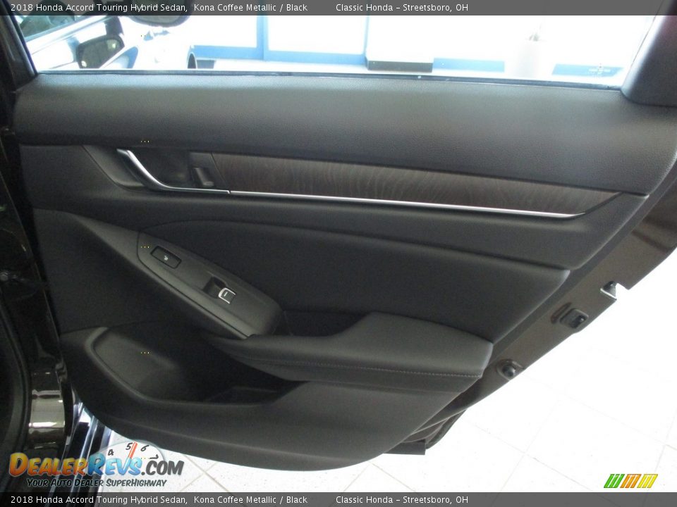 2018 Honda Accord Touring Hybrid Sedan Kona Coffee Metallic / Black Photo #18