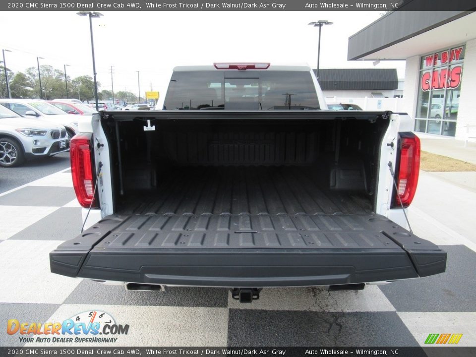 2020 GMC Sierra 1500 Denali Crew Cab 4WD White Frost Tricoat / Dark Walnut/Dark Ash Gray Photo #5