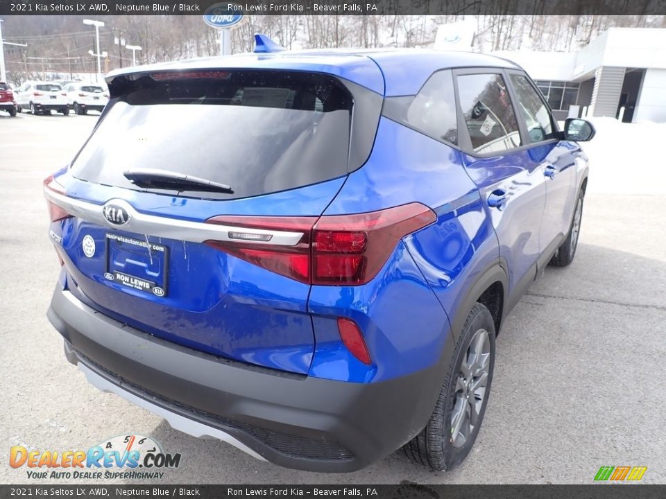 2021 Kia Seltos LX AWD Neptune Blue / Black Photo #2