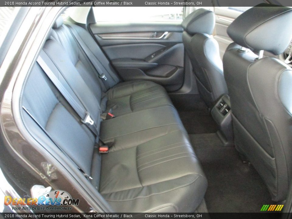 2018 Honda Accord Touring Hybrid Sedan Kona Coffee Metallic / Black Photo #20