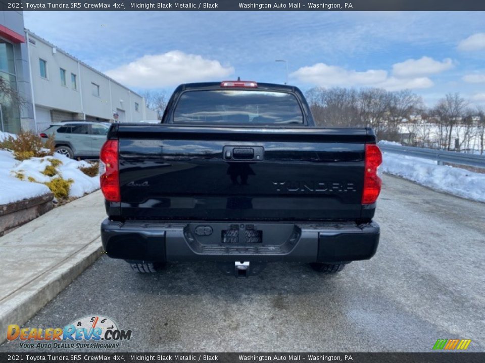 2021 Toyota Tundra SR5 CrewMax 4x4 Midnight Black Metallic / Black Photo #22