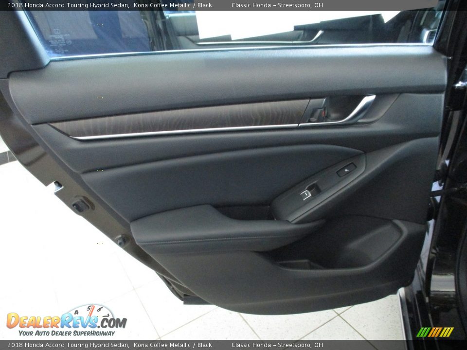 2018 Honda Accord Touring Hybrid Sedan Kona Coffee Metallic / Black Photo #23