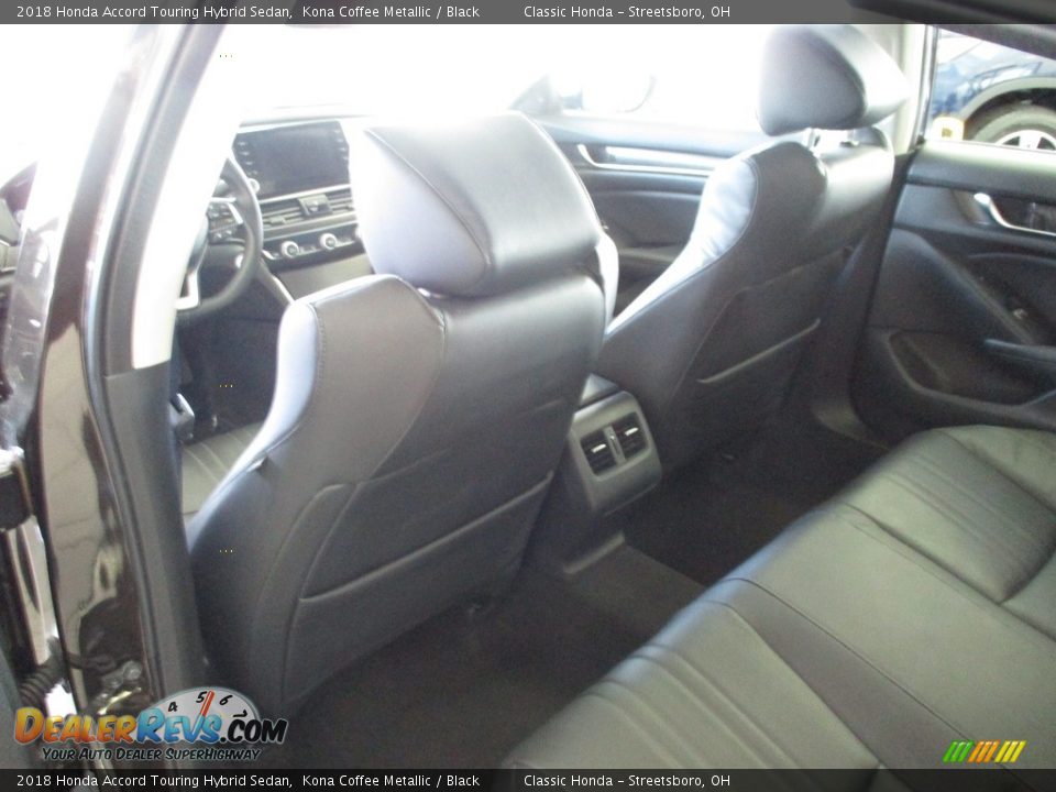 2018 Honda Accord Touring Hybrid Sedan Kona Coffee Metallic / Black Photo #24