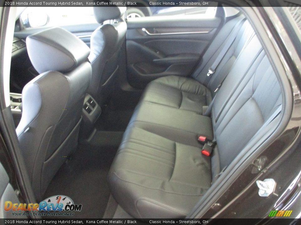 2018 Honda Accord Touring Hybrid Sedan Kona Coffee Metallic / Black Photo #25