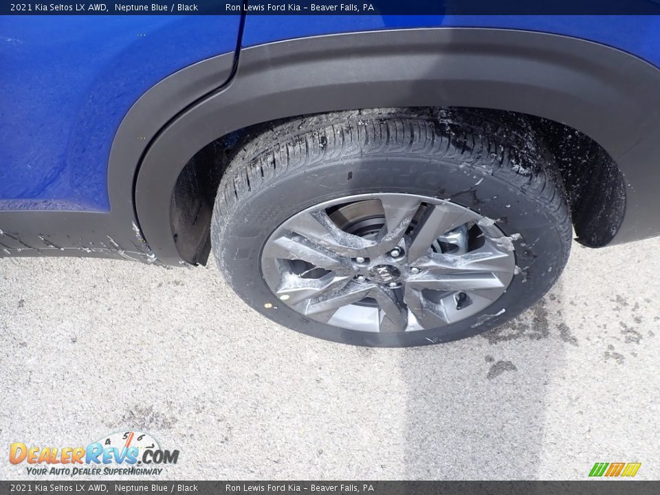 2021 Kia Seltos LX AWD Neptune Blue / Black Photo #8