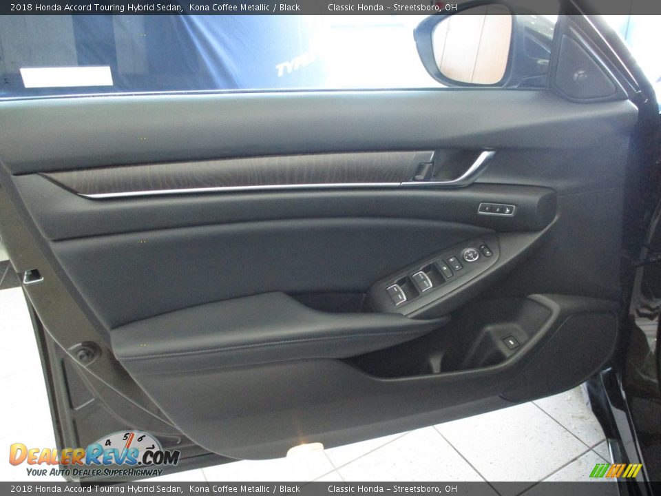 2018 Honda Accord Touring Hybrid Sedan Kona Coffee Metallic / Black Photo #26