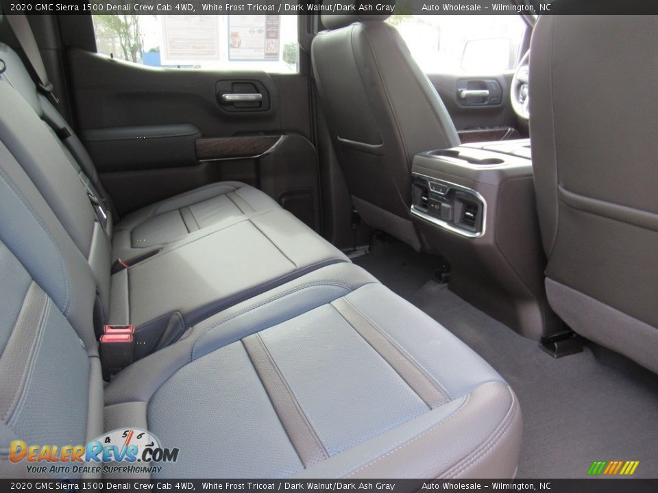 2020 GMC Sierra 1500 Denali Crew Cab 4WD White Frost Tricoat / Dark Walnut/Dark Ash Gray Photo #14