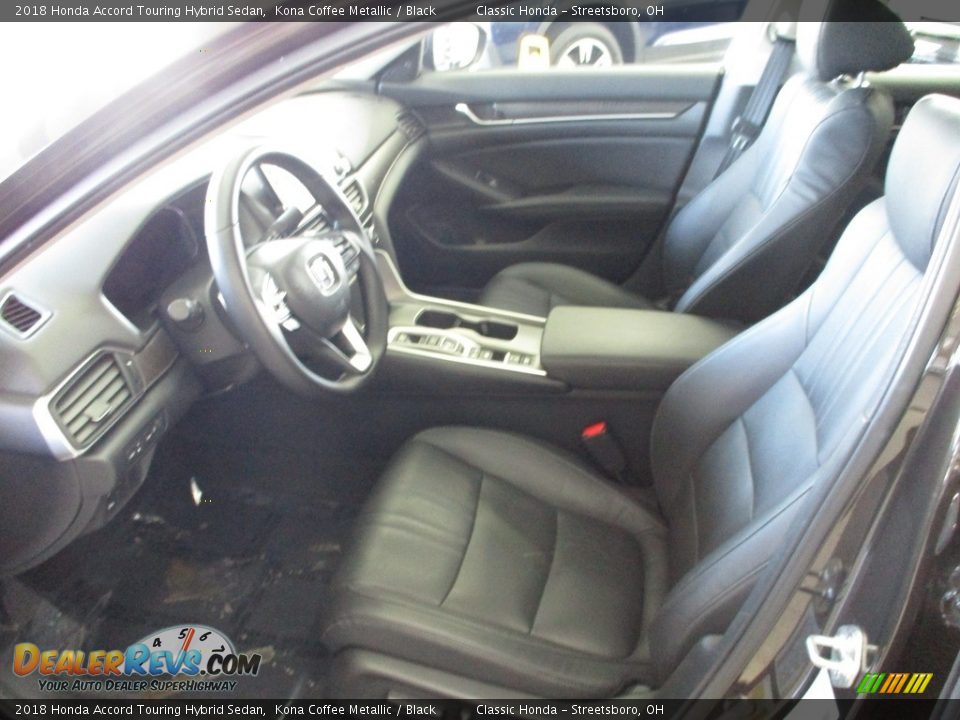 2018 Honda Accord Touring Hybrid Sedan Kona Coffee Metallic / Black Photo #28
