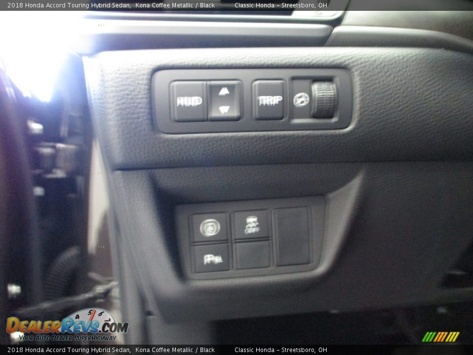 2018 Honda Accord Touring Hybrid Sedan Kona Coffee Metallic / Black Photo #29