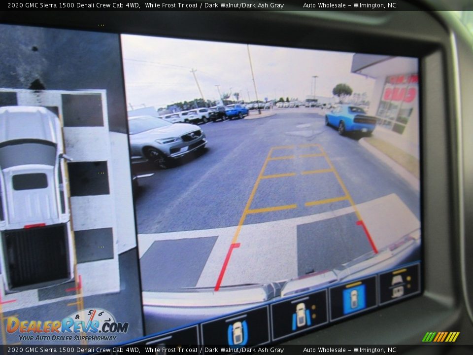 2020 GMC Sierra 1500 Denali Crew Cab 4WD White Frost Tricoat / Dark Walnut/Dark Ash Gray Photo #19