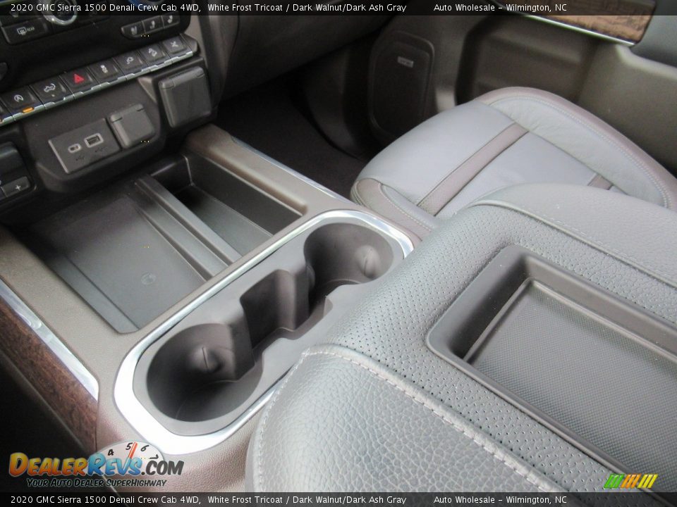 2020 GMC Sierra 1500 Denali Crew Cab 4WD White Frost Tricoat / Dark Walnut/Dark Ash Gray Photo #20