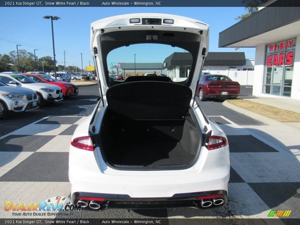 2021 Kia Stinger GT Snow White Pearl / Black Photo #5