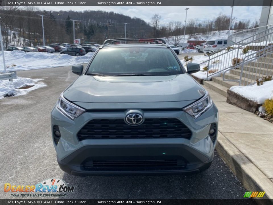 2021 Toyota RAV4 XLE AWD Lunar Rock / Black Photo #12