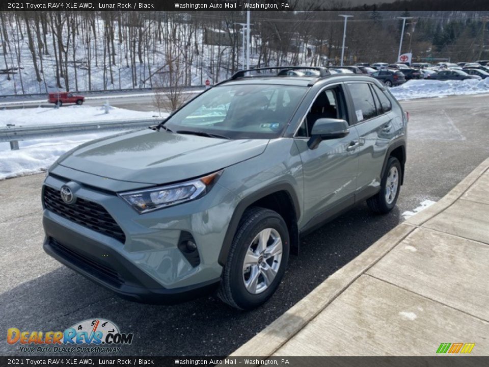 2021 Toyota RAV4 XLE AWD Lunar Rock / Black Photo #13