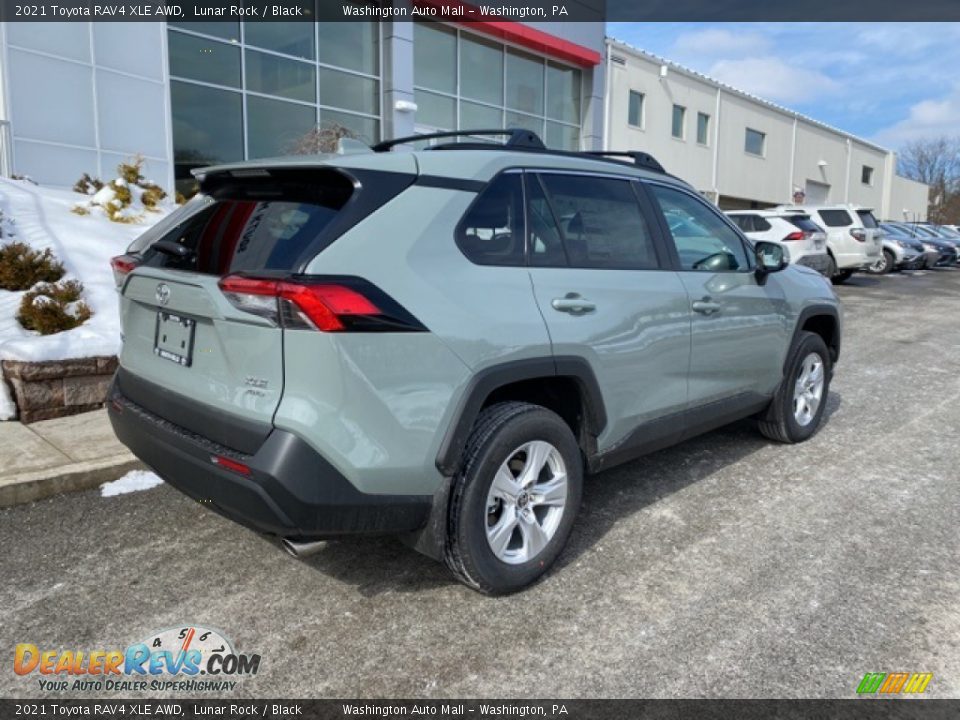 2021 Toyota RAV4 XLE AWD Lunar Rock / Black Photo #14