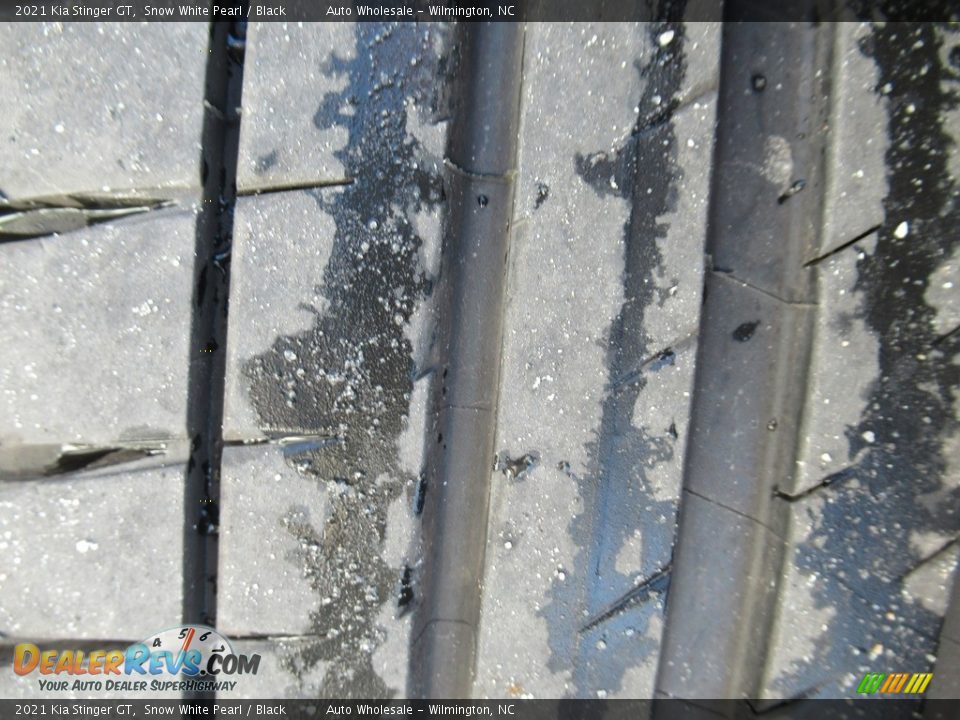 2021 Kia Stinger GT Snow White Pearl / Black Photo #9
