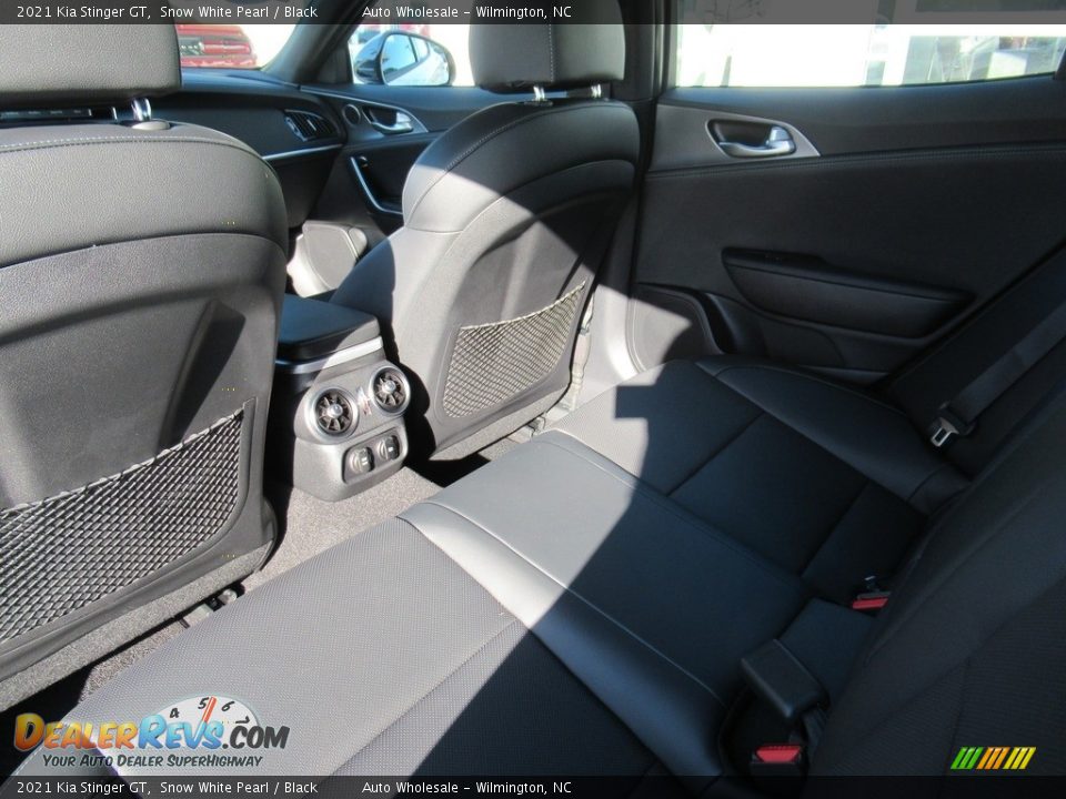 2021 Kia Stinger GT Snow White Pearl / Black Photo #11