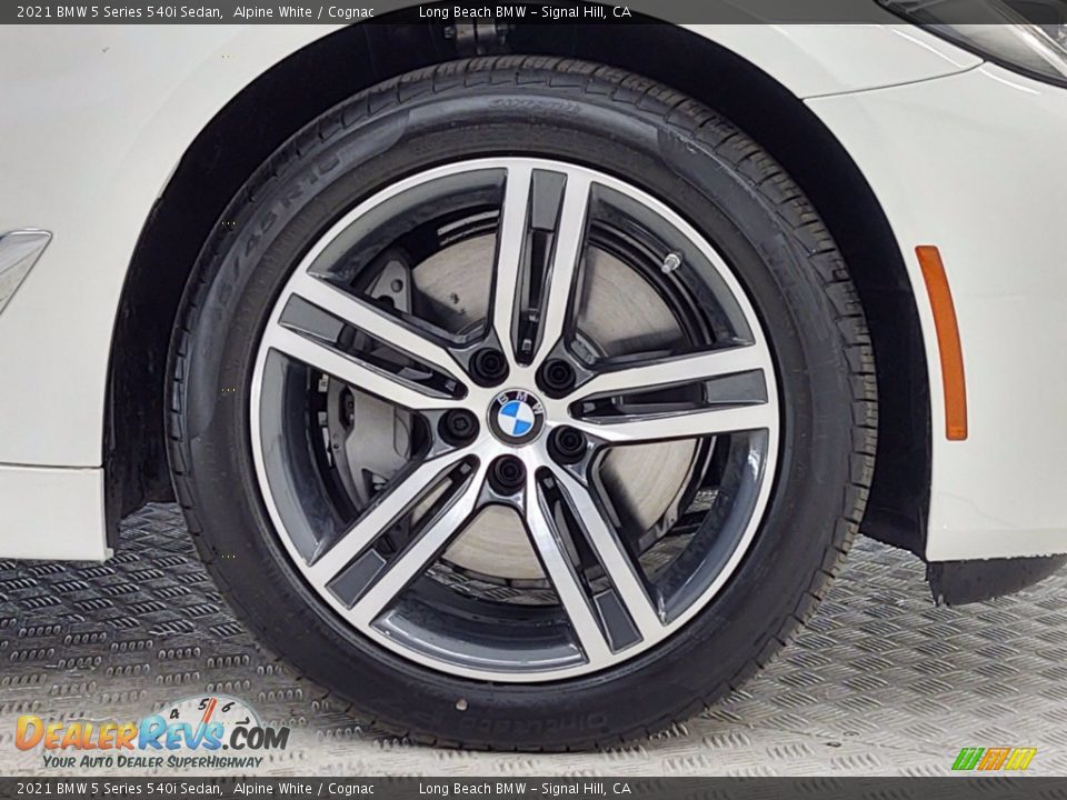 2021 BMW 5 Series 540i Sedan Wheel Photo #3