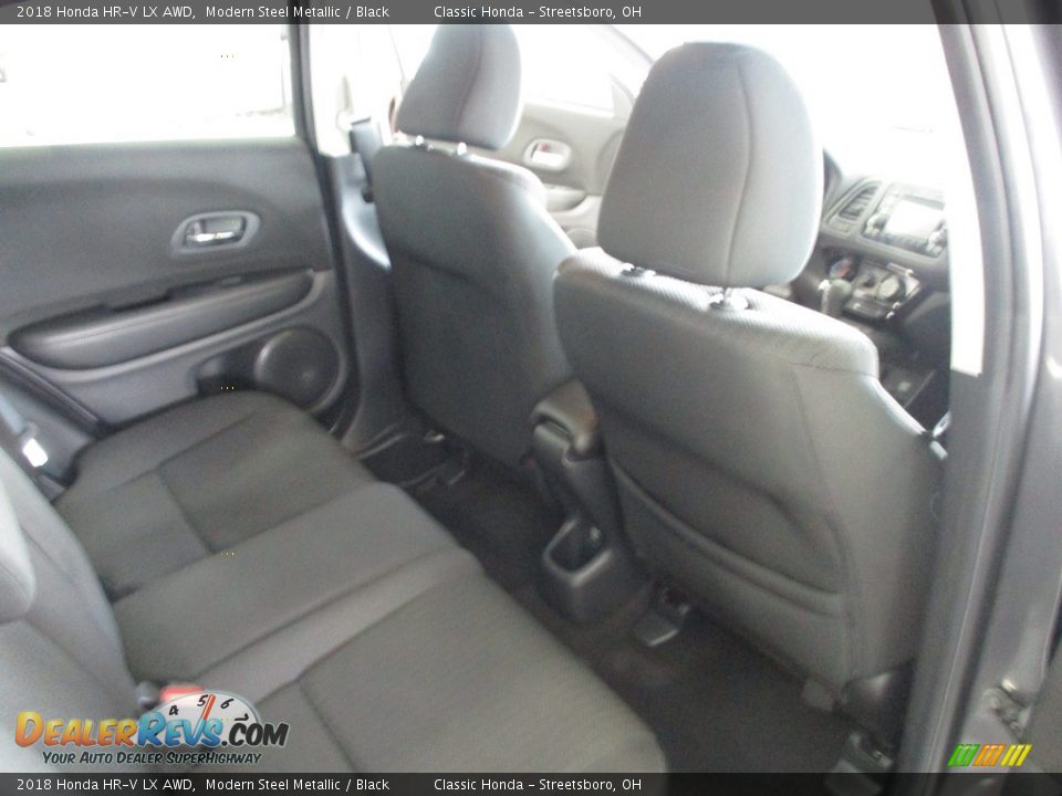 2018 Honda HR-V LX AWD Modern Steel Metallic / Black Photo #18