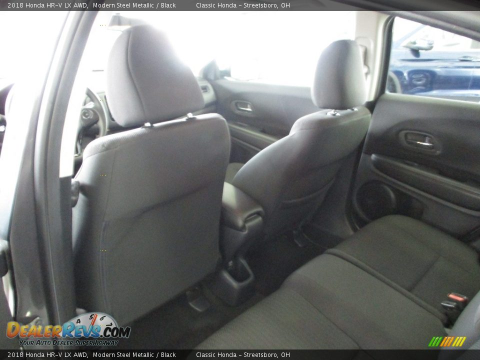 2018 Honda HR-V LX AWD Modern Steel Metallic / Black Photo #23
