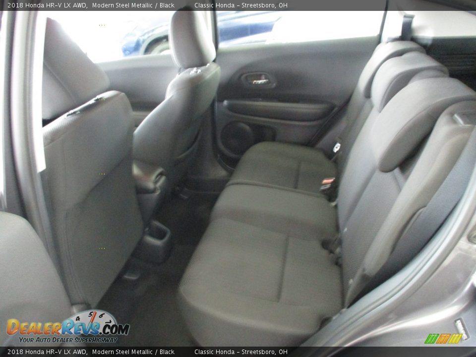 2018 Honda HR-V LX AWD Modern Steel Metallic / Black Photo #24