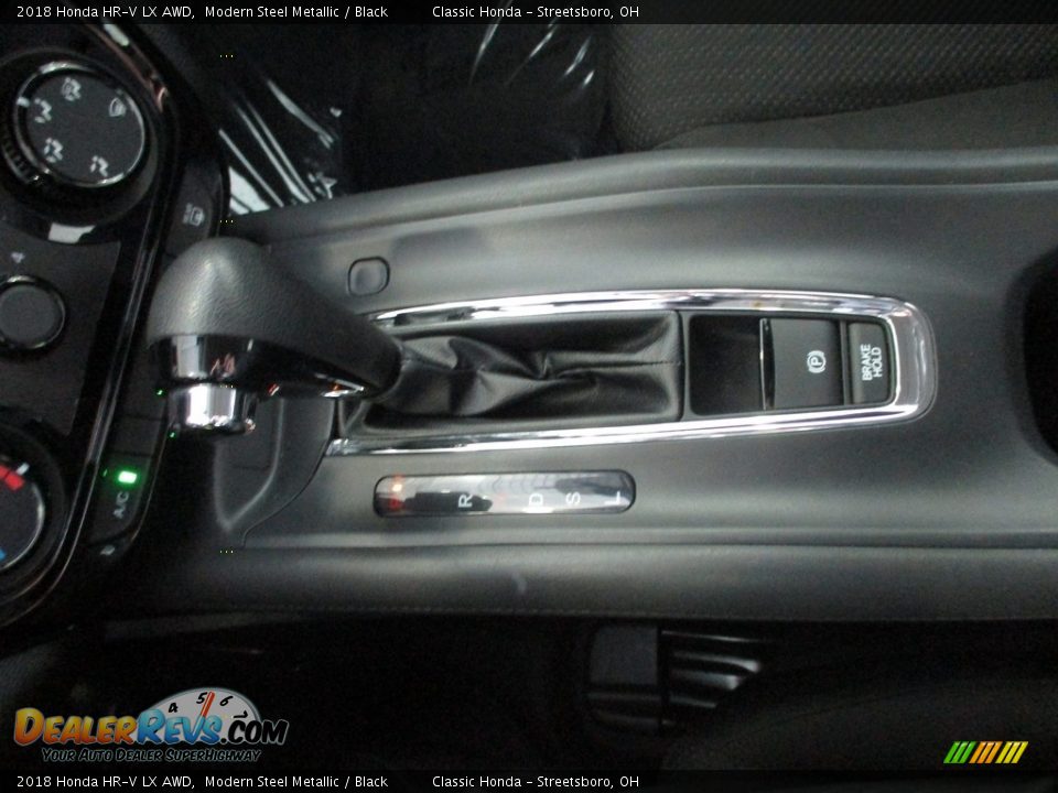 2018 Honda HR-V LX AWD Modern Steel Metallic / Black Photo #34