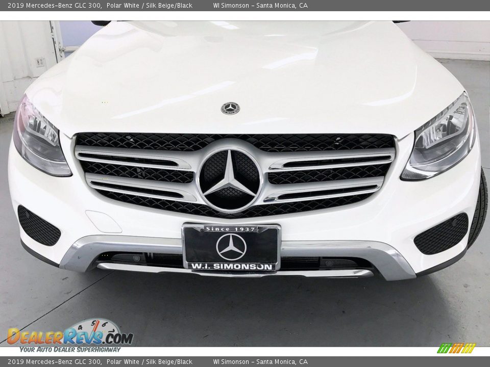 2019 Mercedes-Benz GLC 300 Polar White / Silk Beige/Black Photo #30