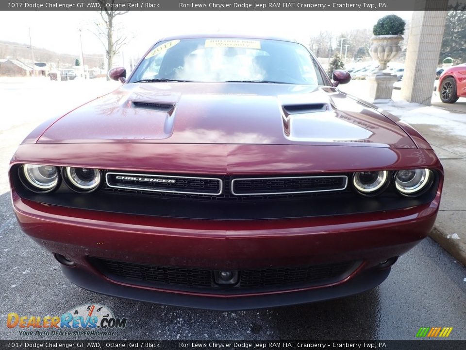 2017 Dodge Challenger GT AWD Octane Red / Black Photo #8