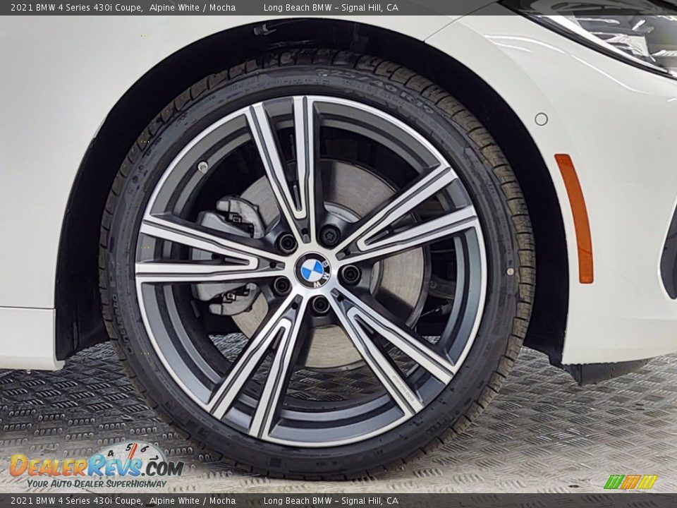 2021 BMW 4 Series 430i Coupe Alpine White / Mocha Photo #3