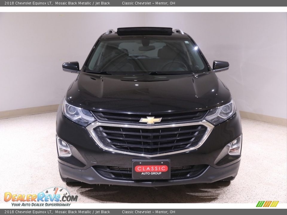 2018 Chevrolet Equinox LT Mosaic Black Metallic / Jet Black Photo #2