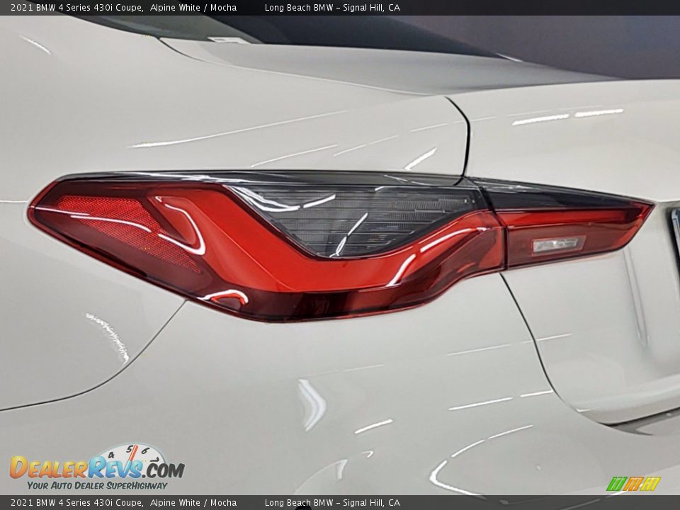 2021 BMW 4 Series 430i Coupe Alpine White / Mocha Photo #22