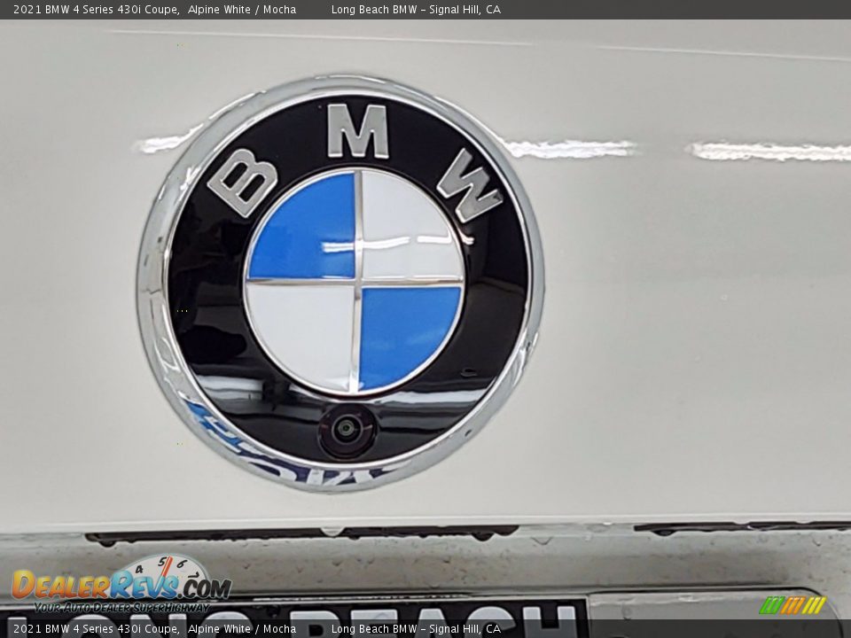 2021 BMW 4 Series 430i Coupe Alpine White / Mocha Photo #23