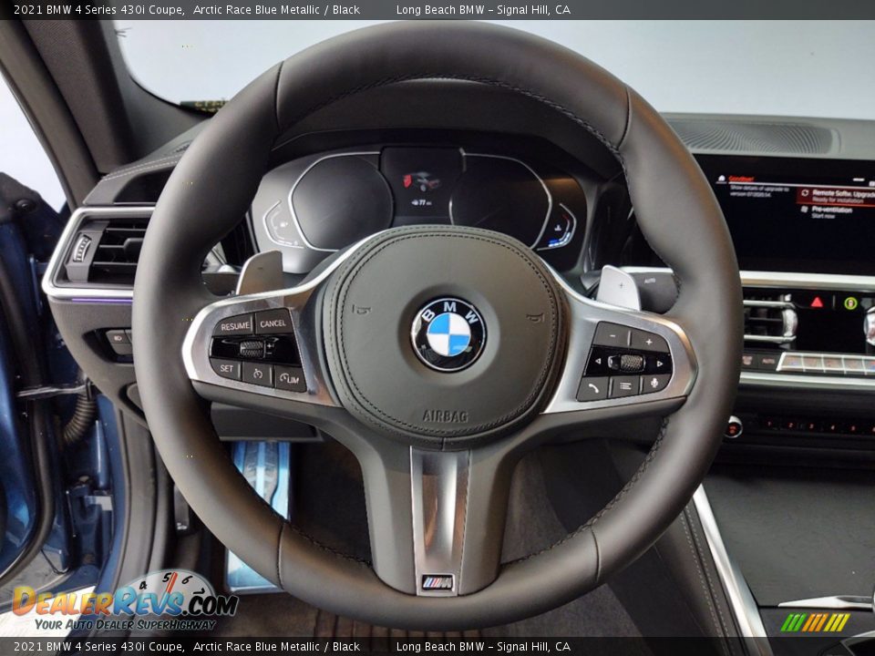 2021 BMW 4 Series 430i Coupe Steering Wheel Photo #8