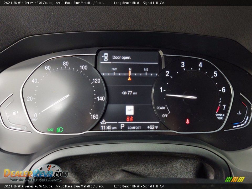 2021 BMW 4 Series 430i Coupe Gauges Photo #11