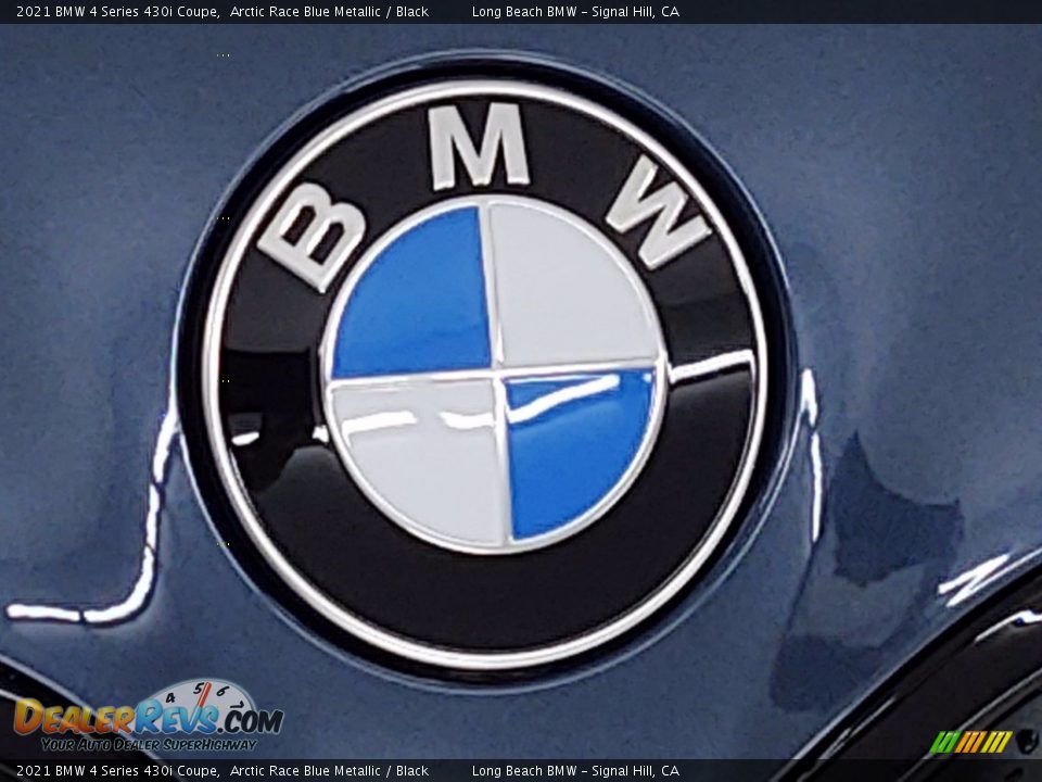 2021 BMW 4 Series 430i Coupe Arctic Race Blue Metallic / Black Photo #21