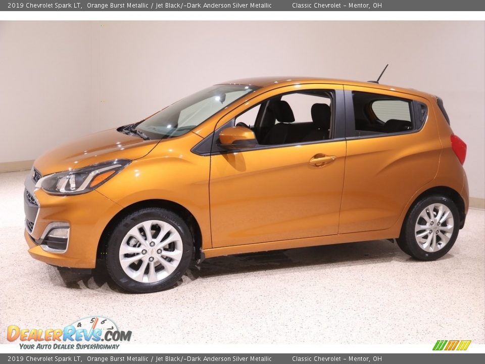 Orange Burst Metallic 2019 Chevrolet Spark LT Photo #3