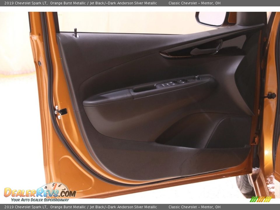 2019 Chevrolet Spark LT Orange Burst Metallic / Jet Black/­Dark Anderson Silver Metallic Photo #4