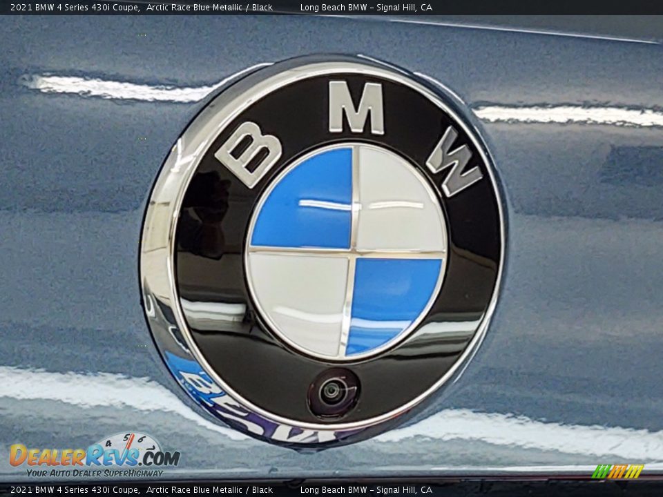 2021 BMW 4 Series 430i Coupe Arctic Race Blue Metallic / Black Photo #23