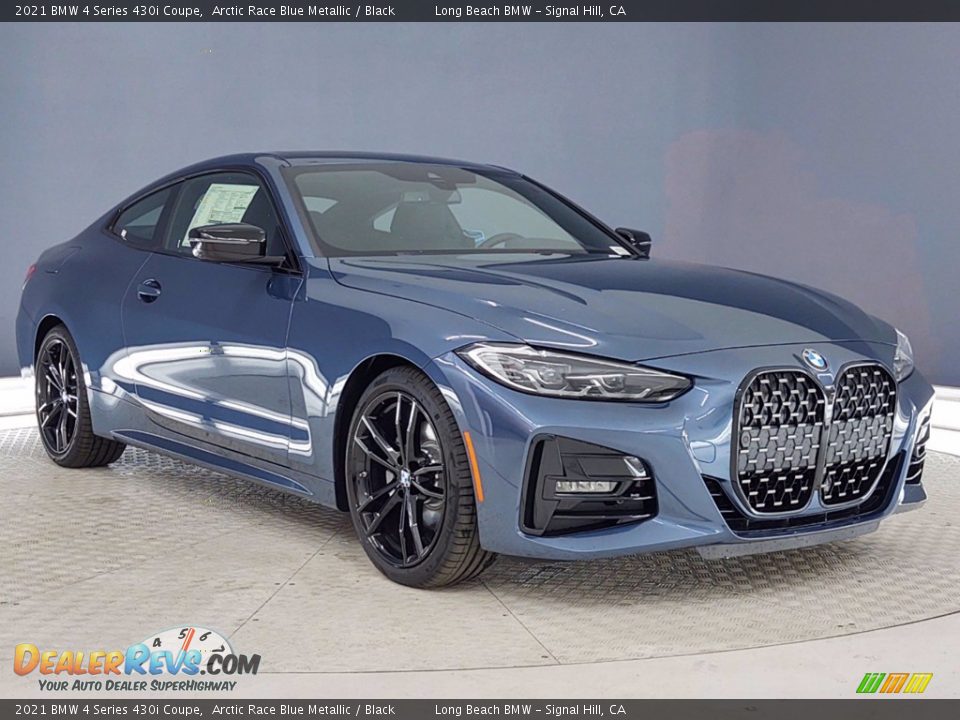 Arctic Race Blue Metallic 2021 BMW 4 Series 430i Coupe Photo #27