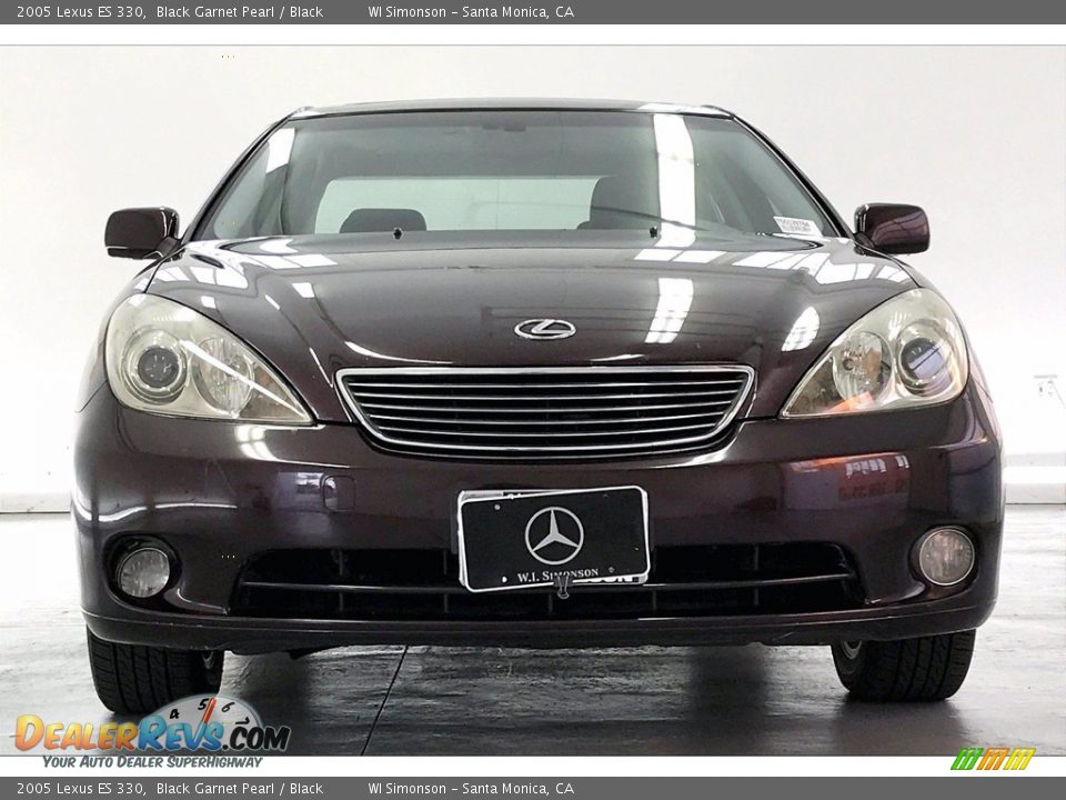 2005 Lexus ES 330 Black Garnet Pearl / Black Photo #2