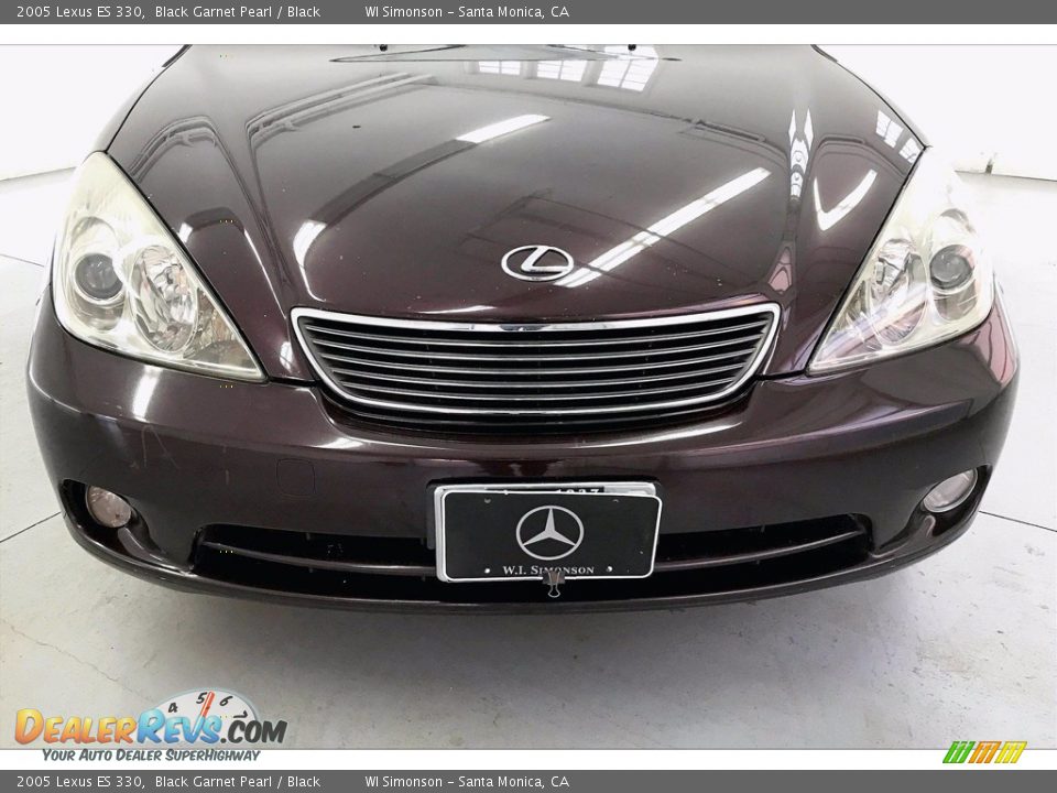 2005 Lexus ES 330 Black Garnet Pearl / Black Photo #29