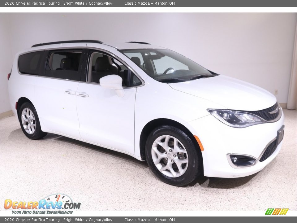 2020 Chrysler Pacifica Touring Bright White / Cognac/Alloy Photo #1